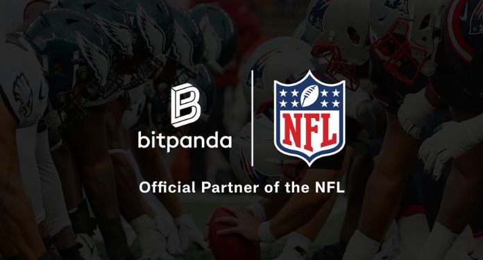 Bitpanda, empresa de criptomoeadas, fecha acordo com NFL