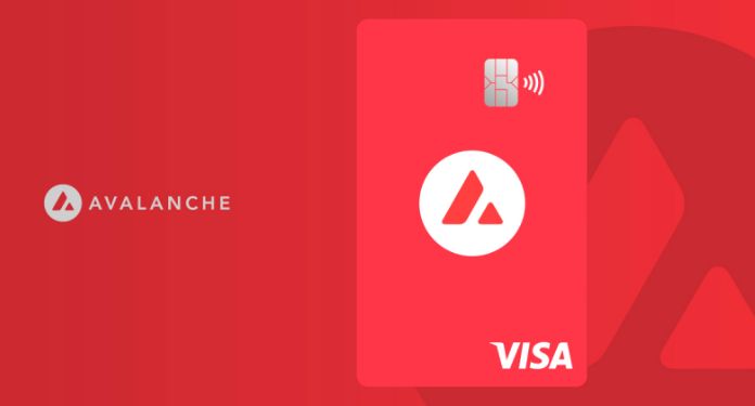 Avalanche lança cartão de criptomoedas da Visa