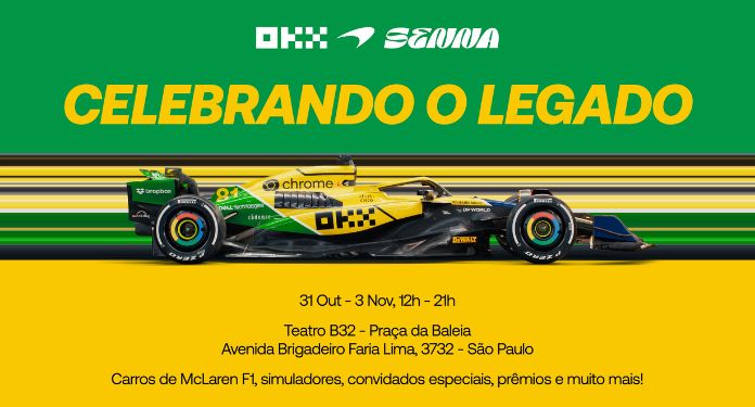 OKX Race Club faz homenagem à Ayrton Senna em São Paulo (1)